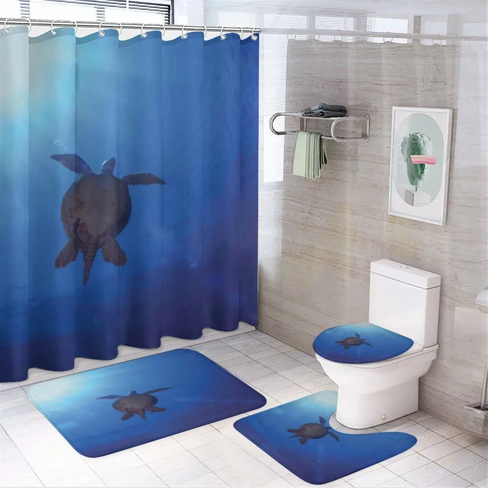 Sea Turtle in Deep Sea — Your design