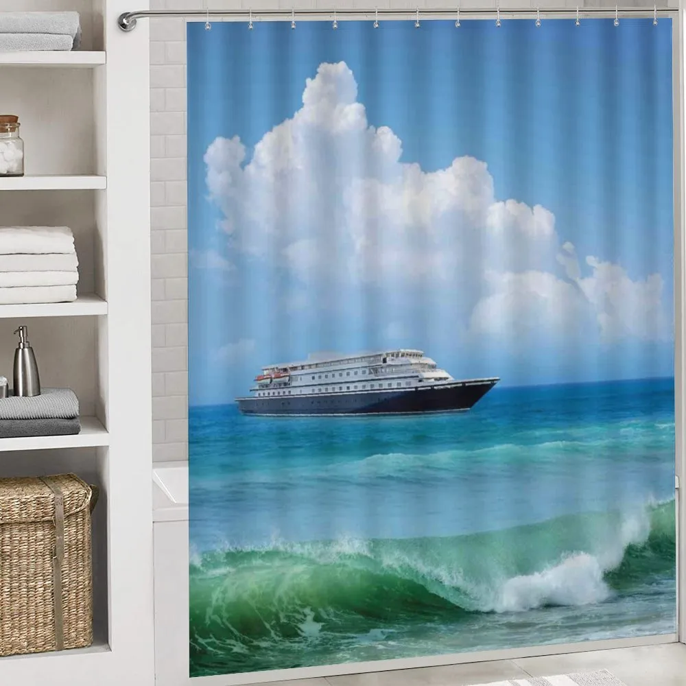 Waves Ship Travel — Detail 4
