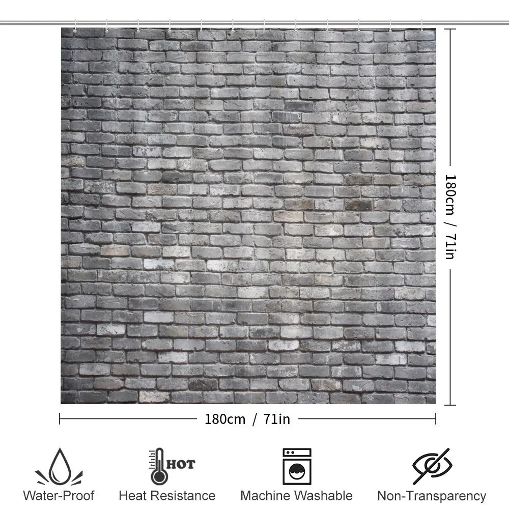 Aged Rough Brick Wall — Detail 2