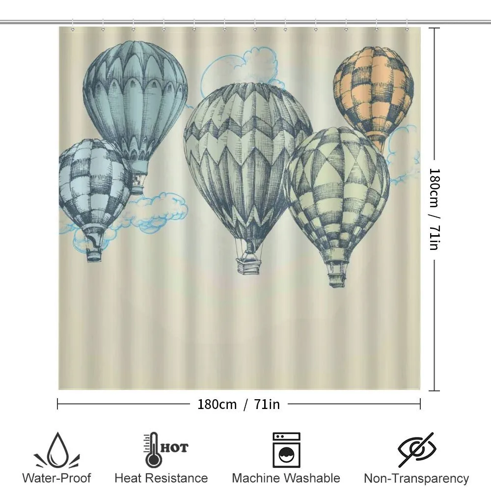 Air Balloons in Sky — Detail 2