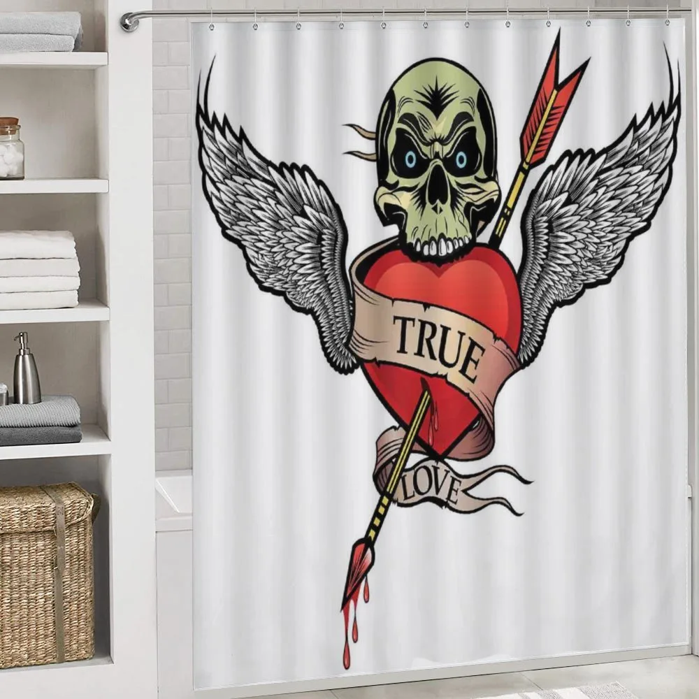 Angel Wings Skull Love — Detail 4