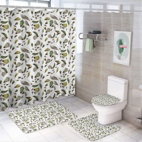 Autumn Nature Design on a shower curtain