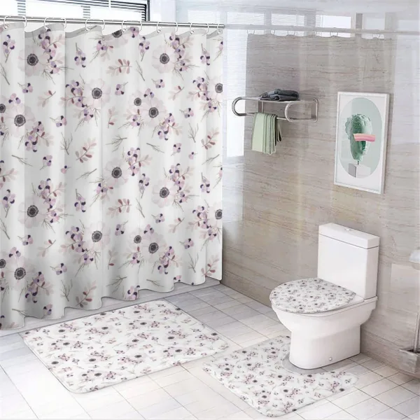 Bridal Romantic on a shower curtain