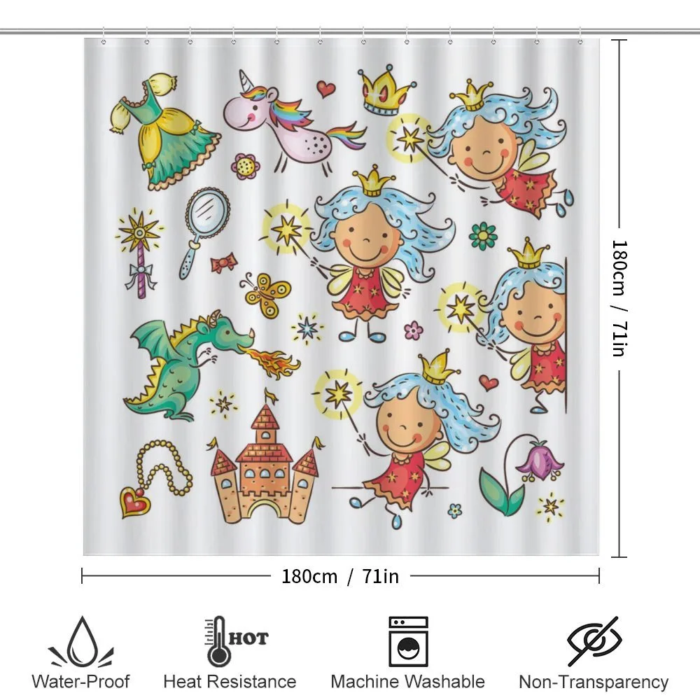 Cartoon Princess Motif — Detail 2
