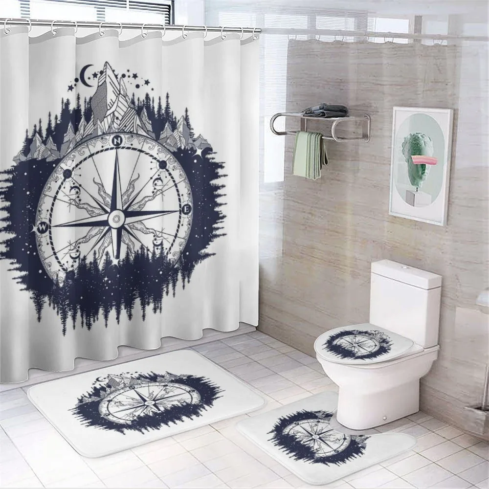 Compass Night Forest — Your design