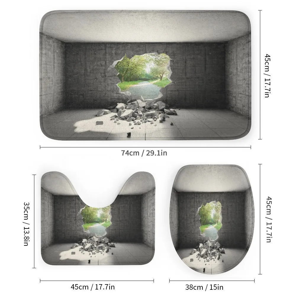 Concrete Room Hole Exit — Detail 1