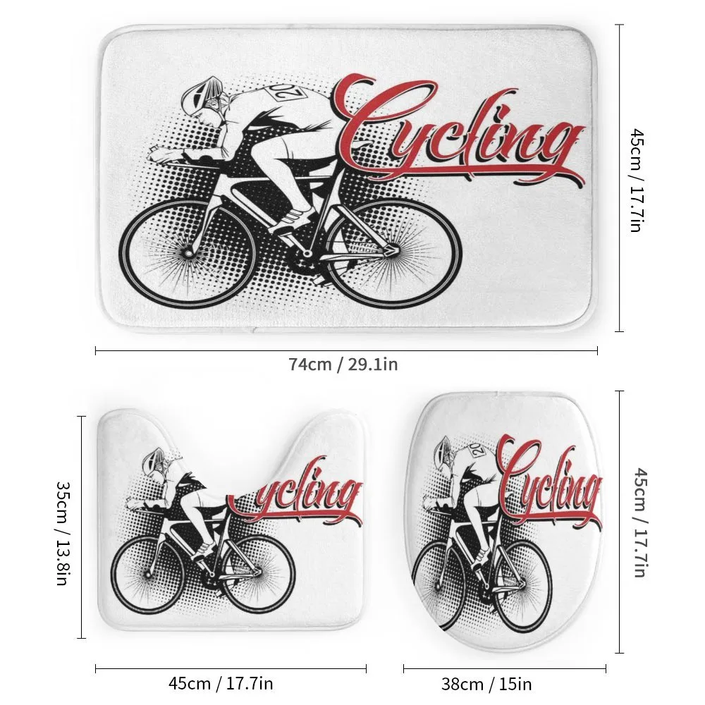 Cycling Man Sport Bike — Detail 1