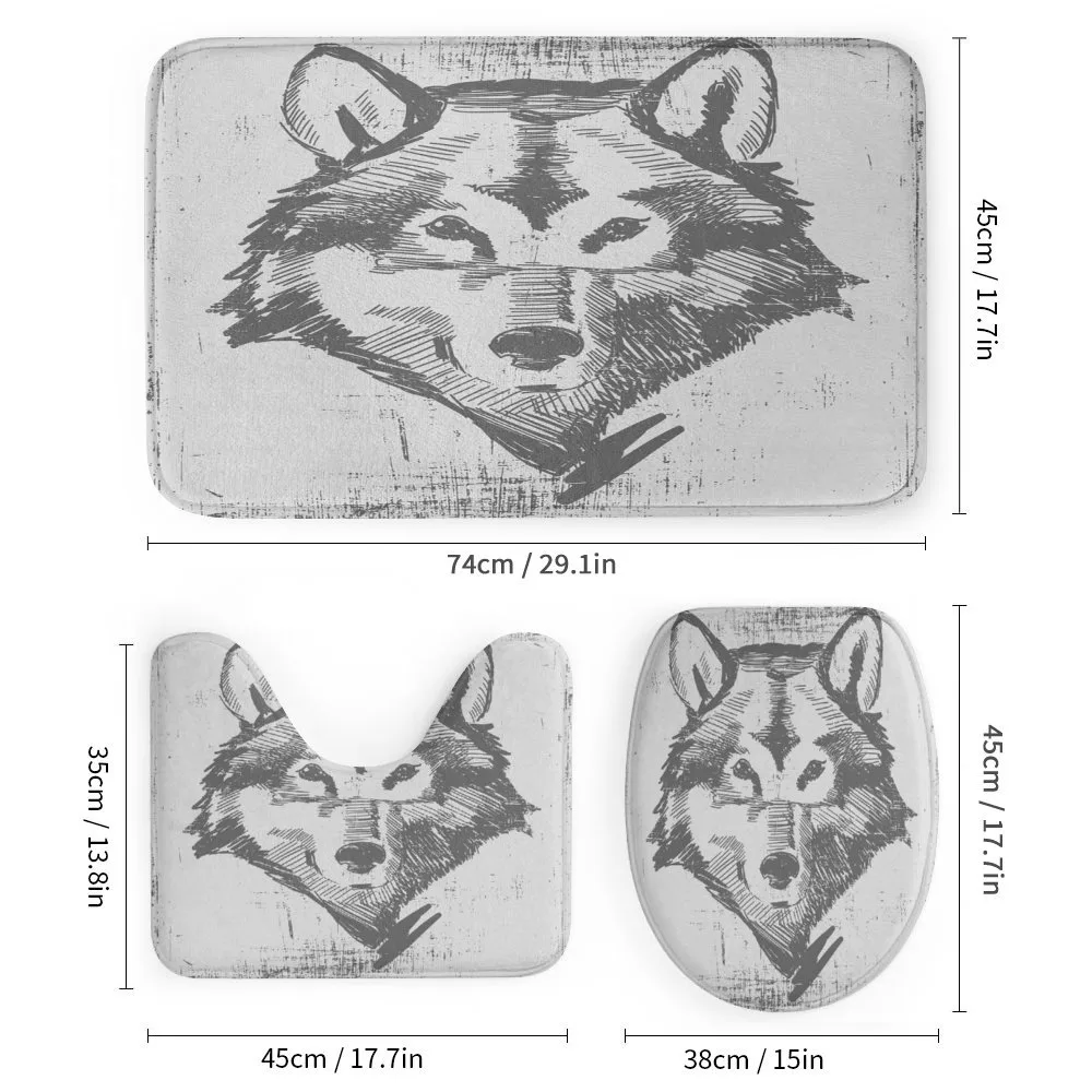 Detailed Sketch Canine — Detail 1