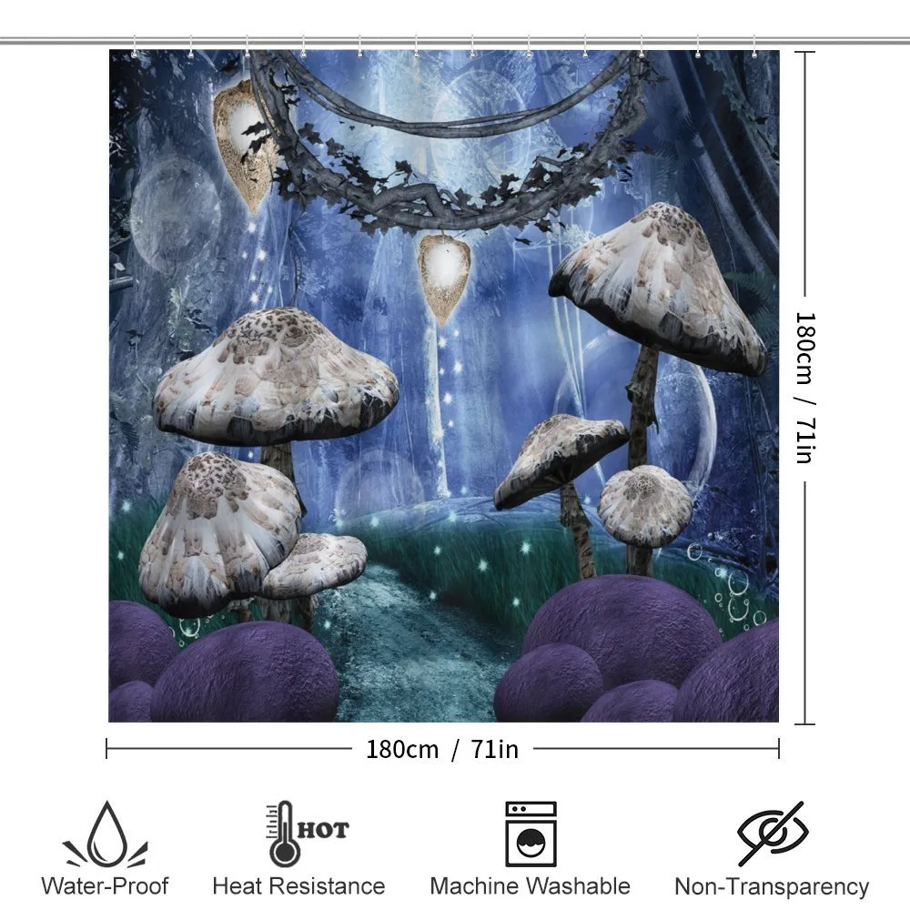 Dreamy Forest Mushroom — Detail 2