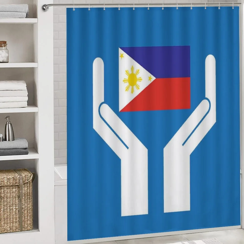 Hands Showing Flag — Detail 4