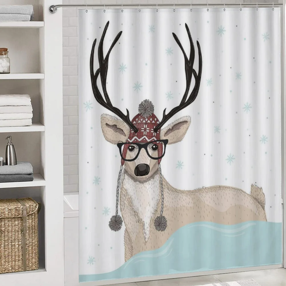 Hipster Deer with Glasses — Detail 4