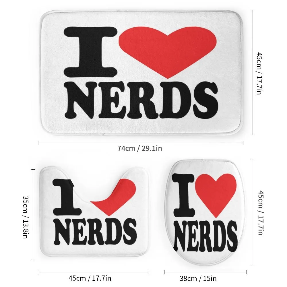 I Love Nerds Words with Heart — Detail 1