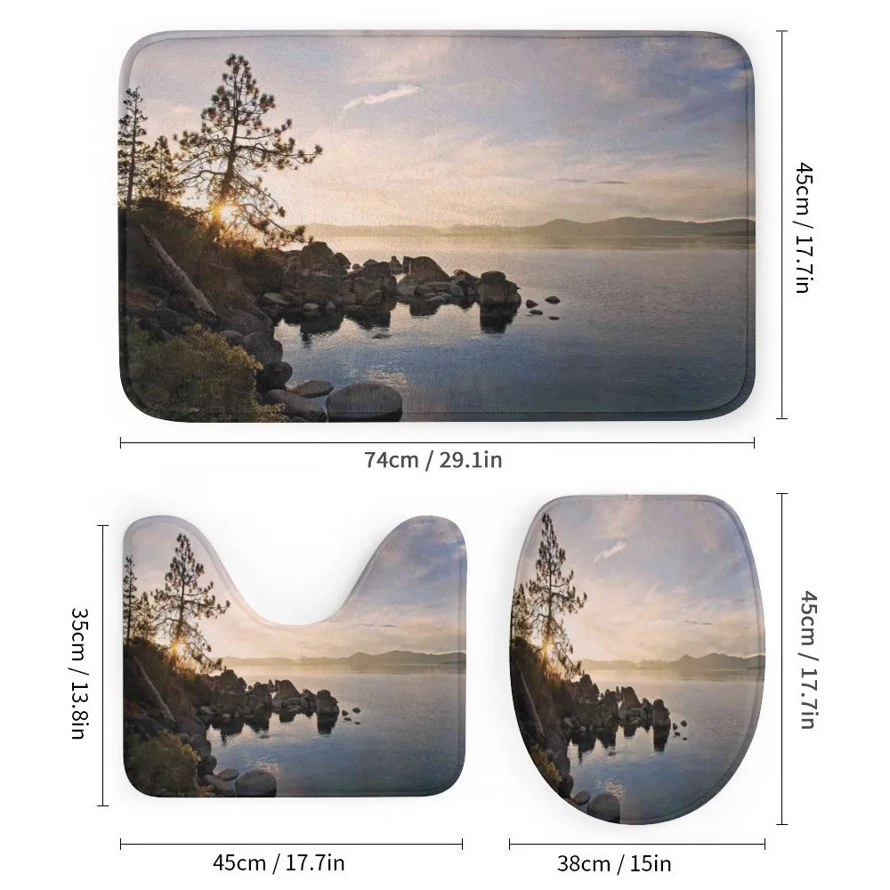 Lake Tahoe at Sunset — Detail 1