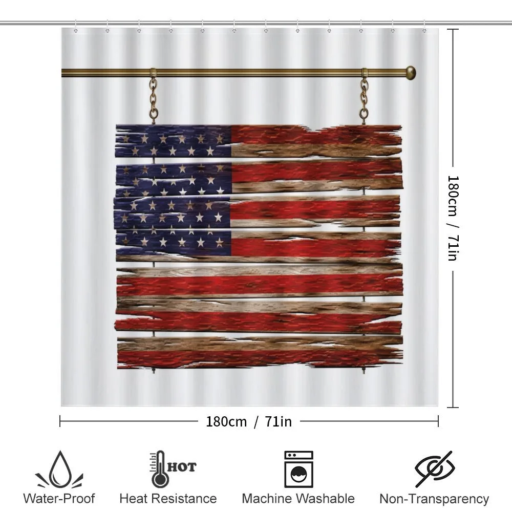 Rustic Flag — Detail 2