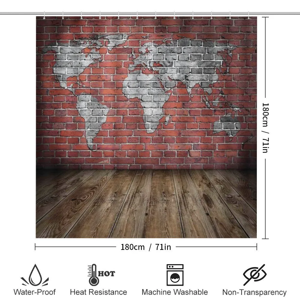 Rustic Old Grunge Map — Detail 2