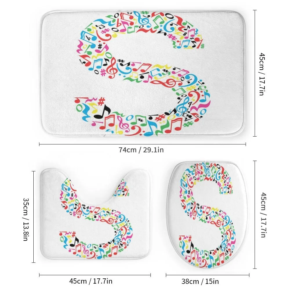 S with Musical Pattern — Detail 1