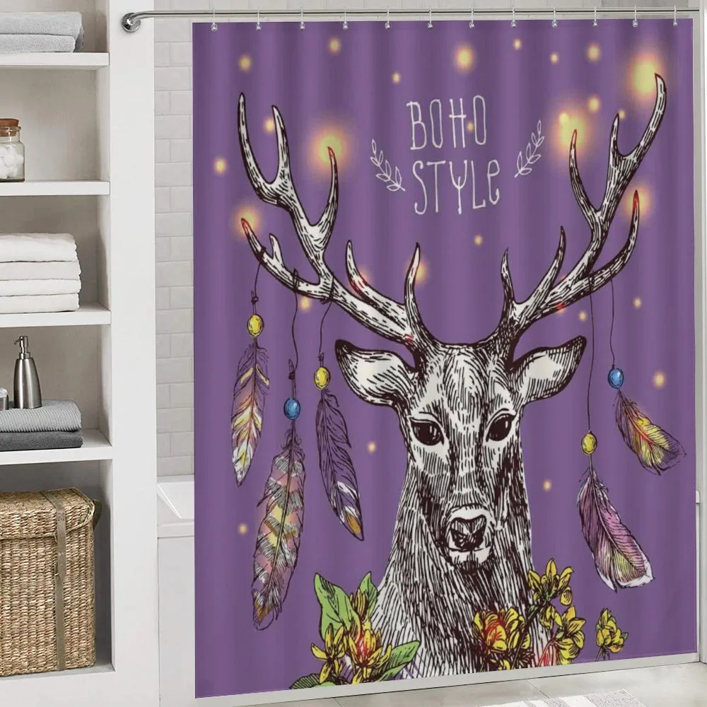 Wild Rein Deer Hand Drawn — Detail 4