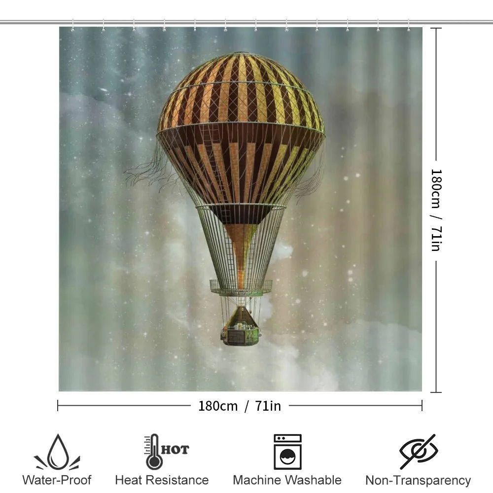 Air Balloon and Stars — Detail 2