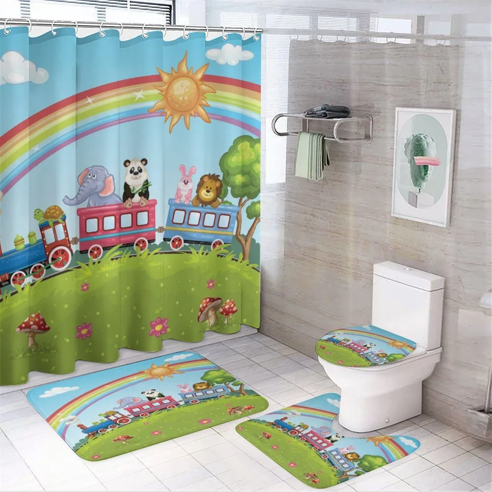 Animal Train Rainbow Funny — Your design