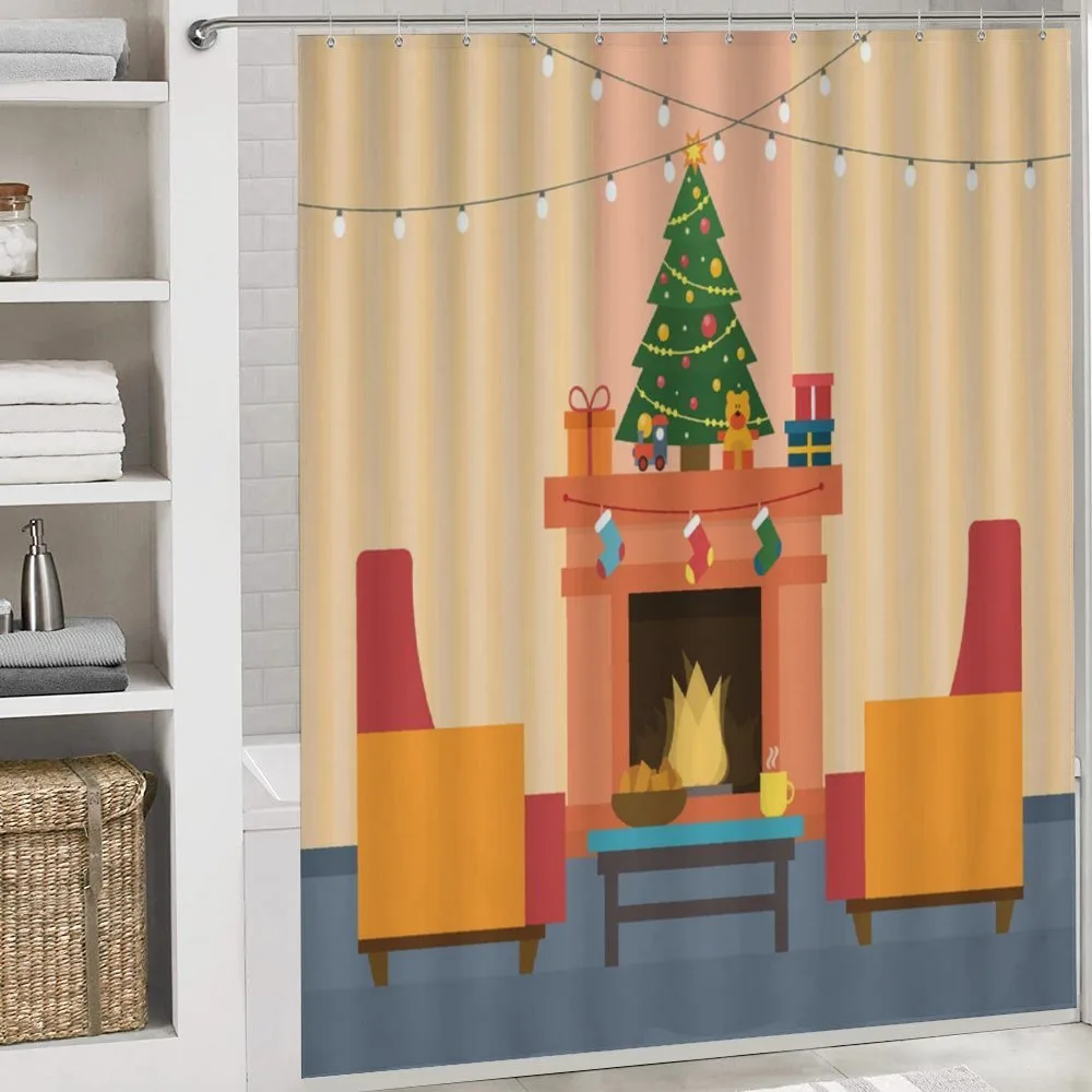 Cartoon Xmas Interior — Detail 4