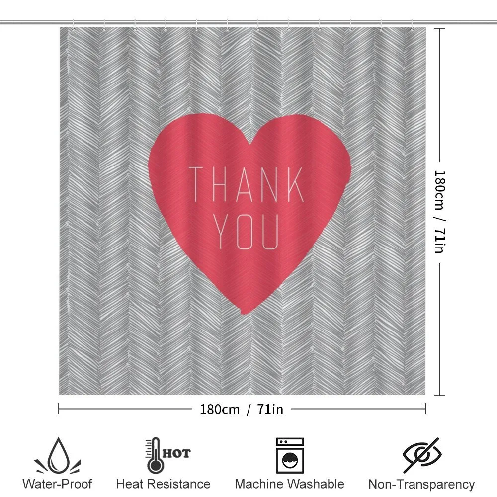 Centered Big Heart Love — Detail 2