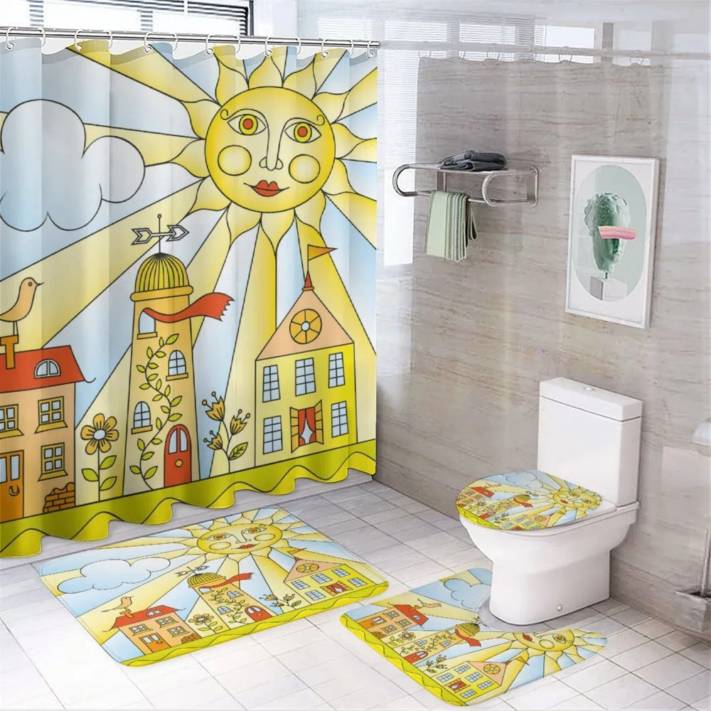 Childlike Smiling Sun — Your design