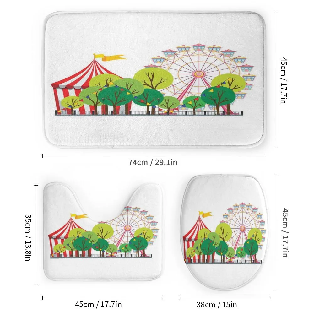 Circus Carnival Scene — Detail 1