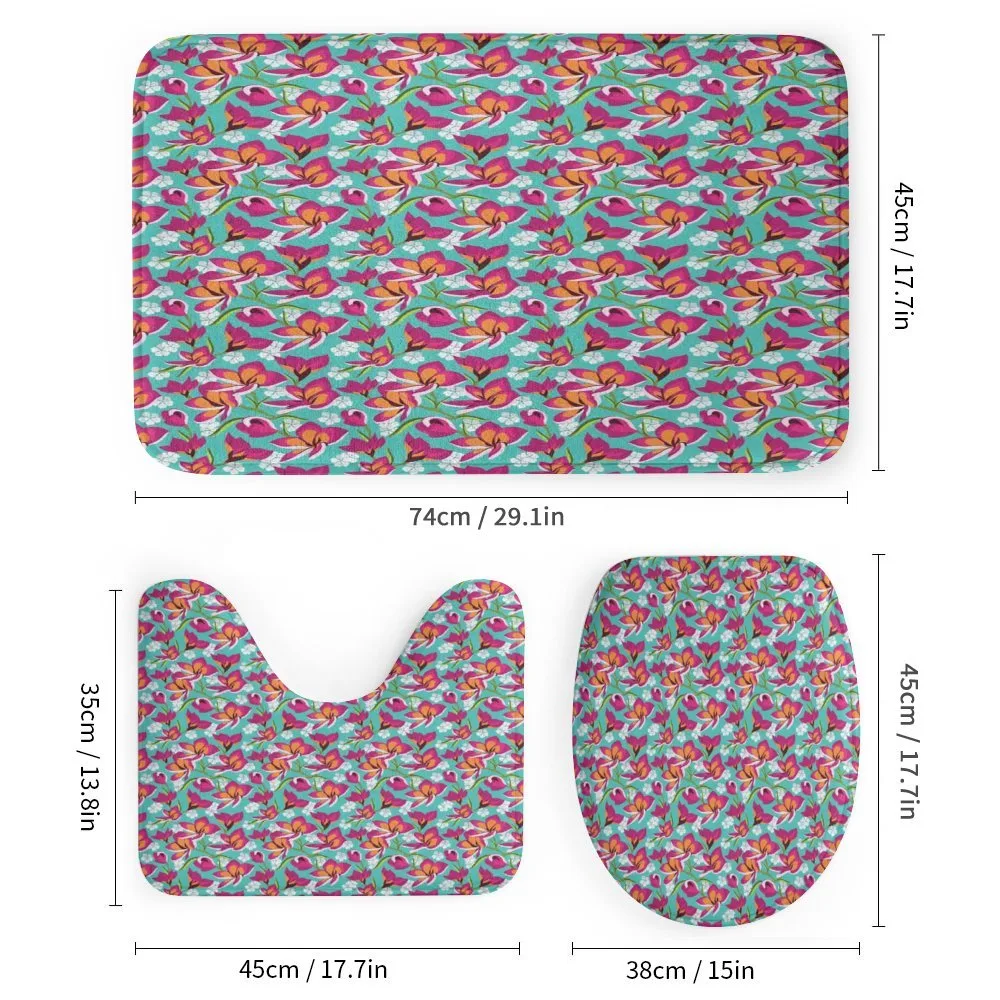 Exotic Floral Repetition — Detail 1
