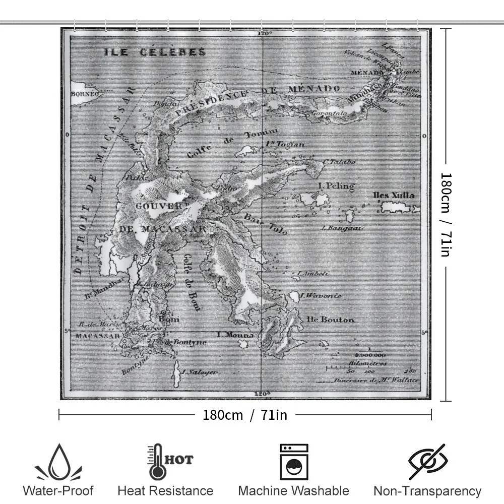 French Map Island — Detail 2
