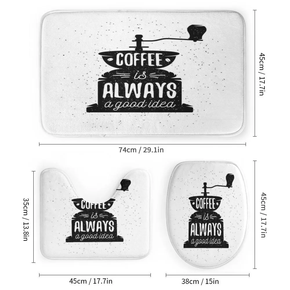 Grungy Typography Coffee — Detail 1
