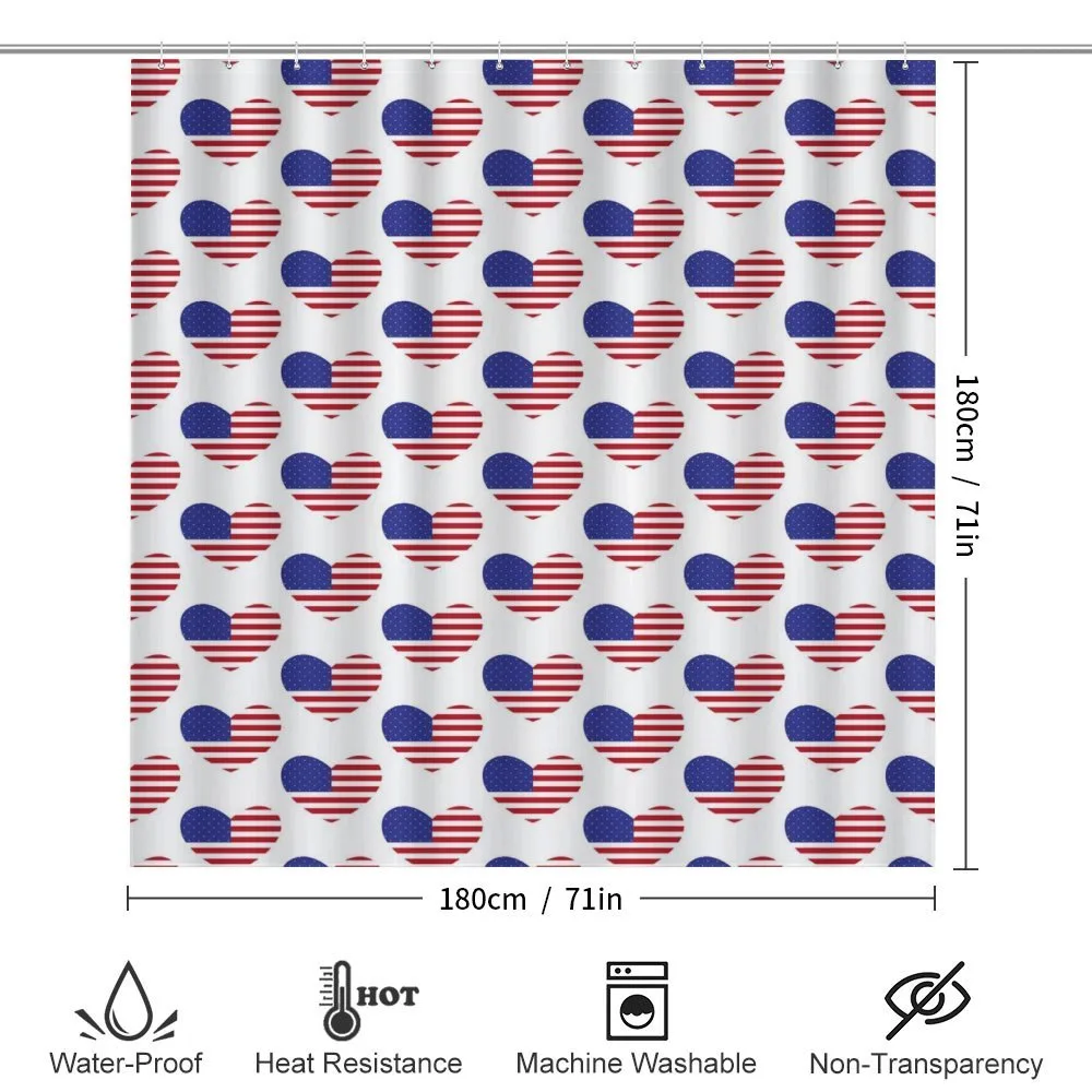 Heart Shaped Flags — Detail 2