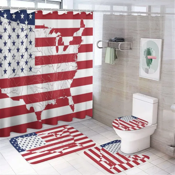 Martial World on a shower curtain