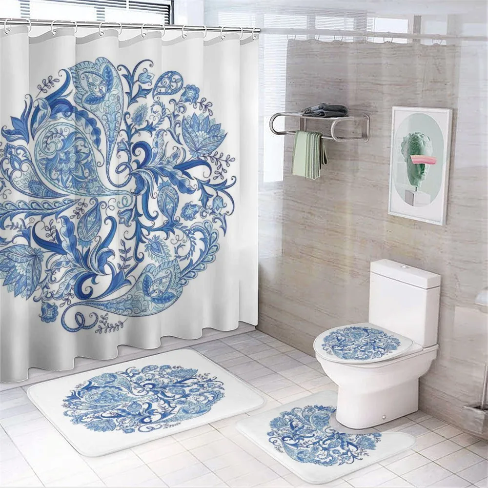 Paisley Circle in Blue — Your design