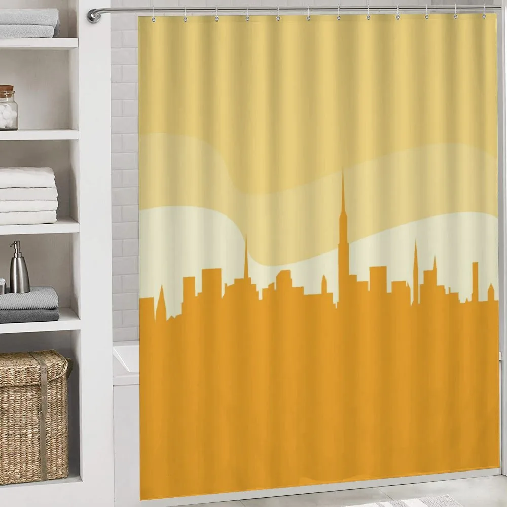 Panoramic Silhouette Cityscape — Detail 4