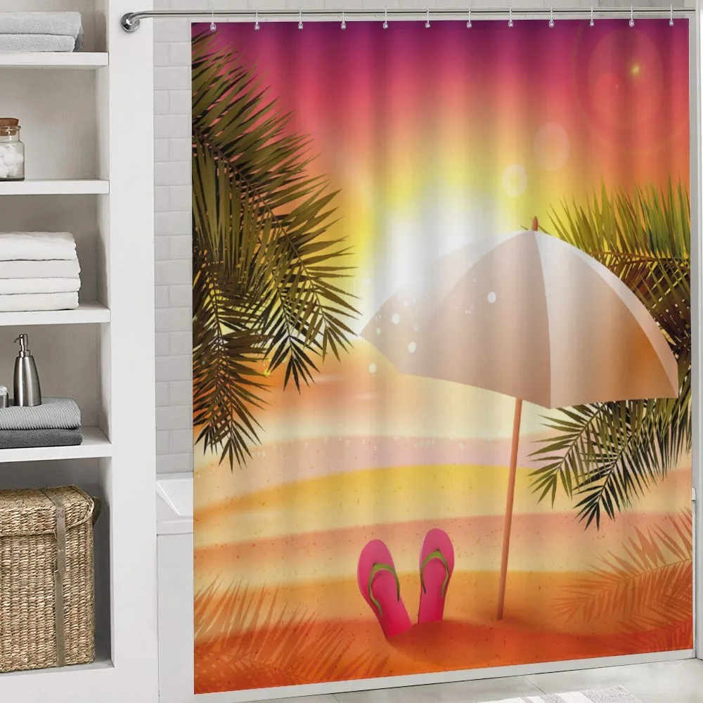 Summer Sunset on Beach — Detail 4