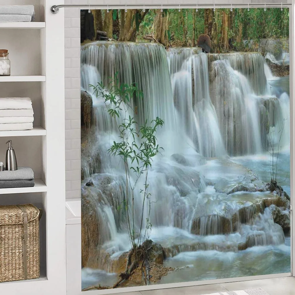 Waterfall Jungle Stream Tree — Detail 4