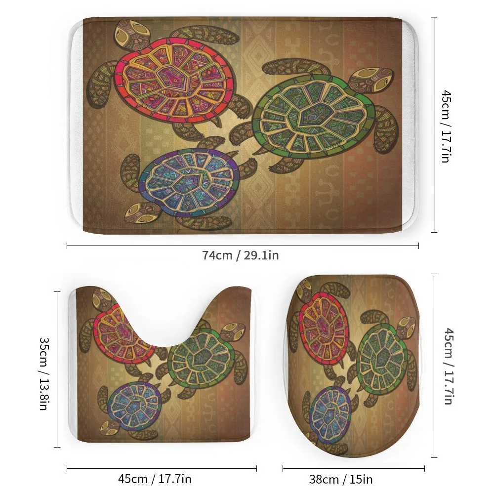 3 Turtles Ornamental — Detail 1