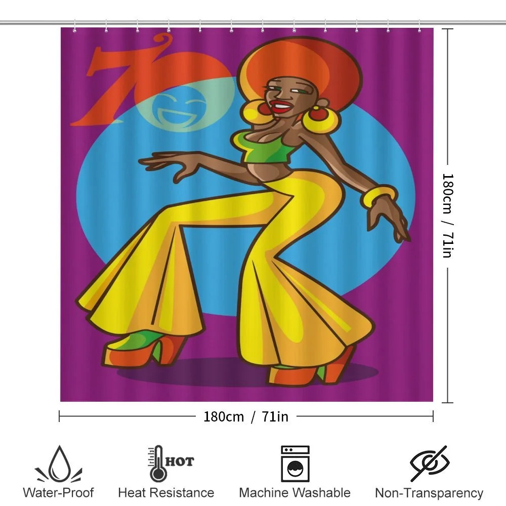 Afro Disco Lady — Detail 2