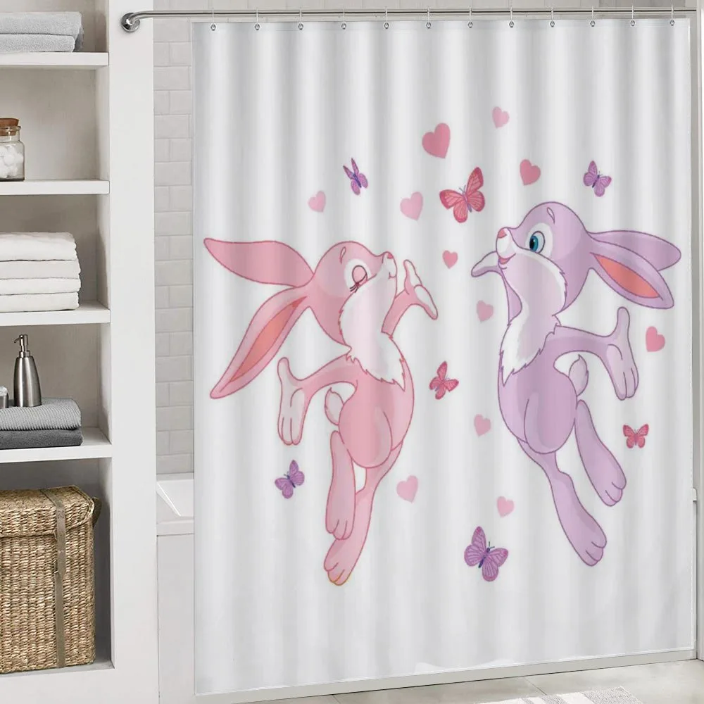 Bunnies Kissing in Air — Detail 4