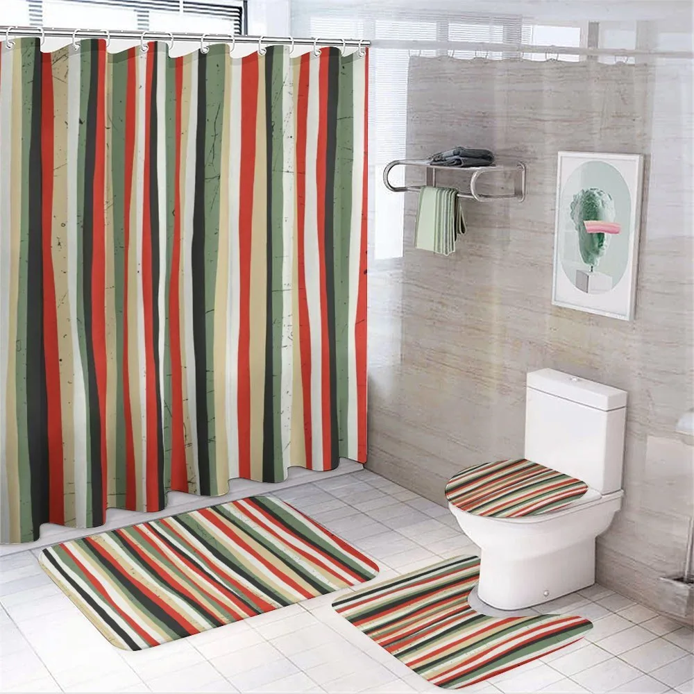 Curvilinear Bars Grunge — Your design