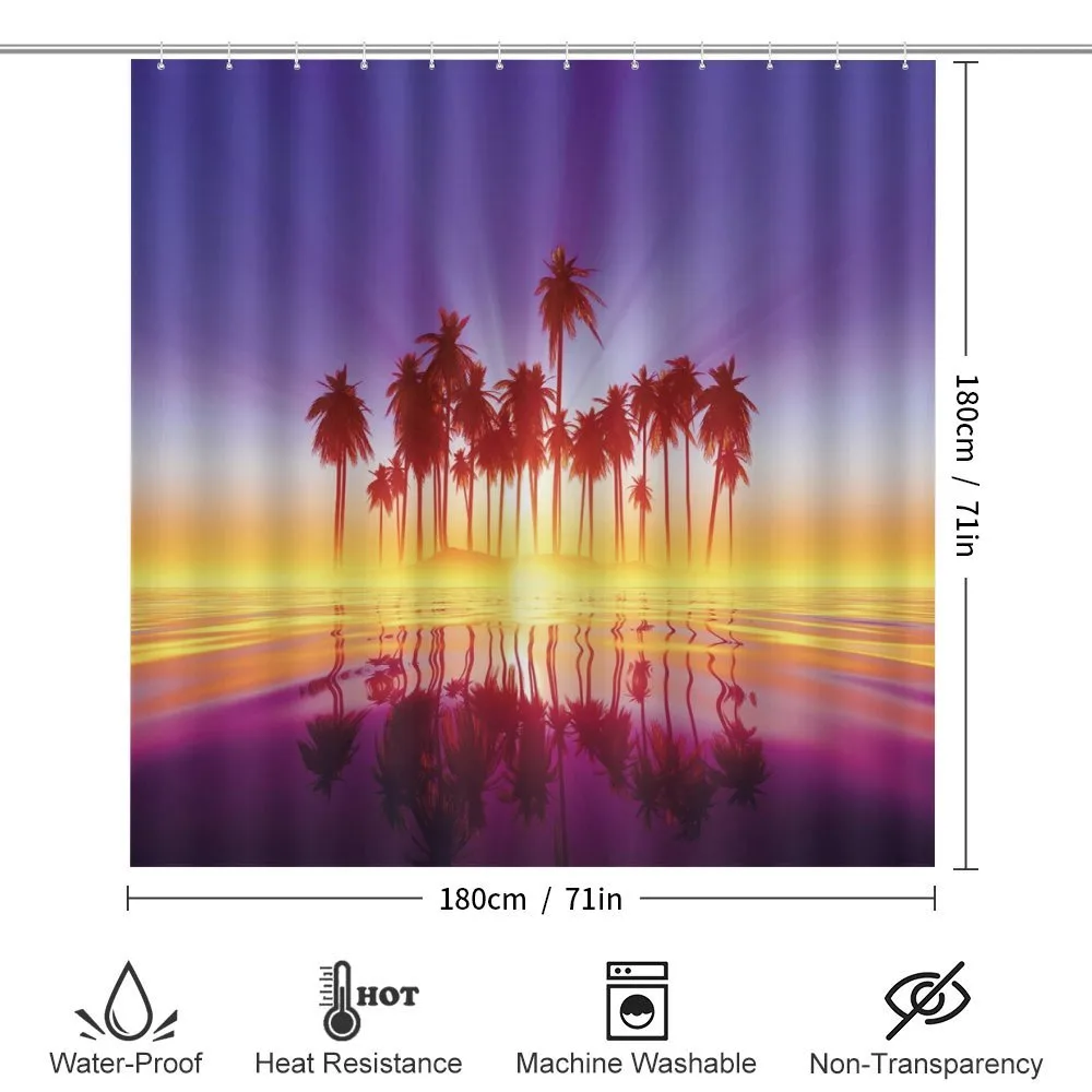 Dramatic Background Palm Trees — Detail 2