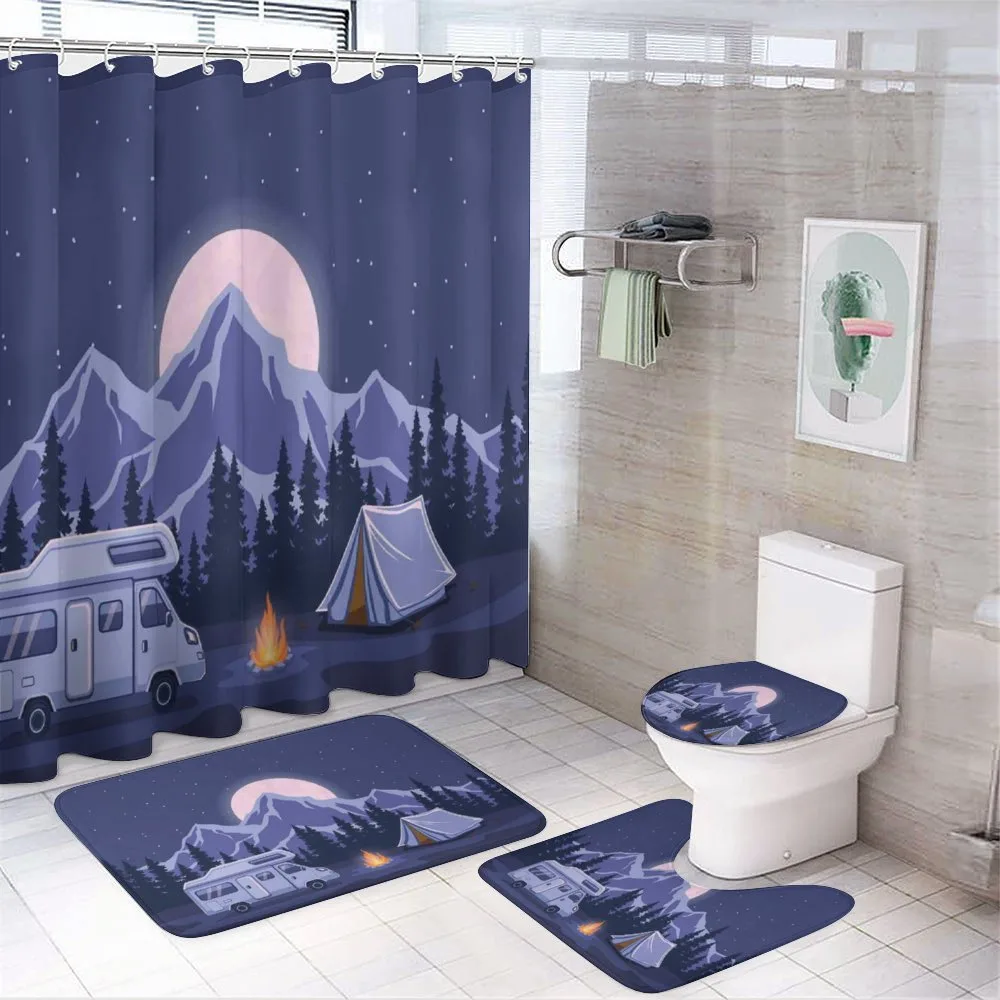 Family Adventure Camping Forest — Your design