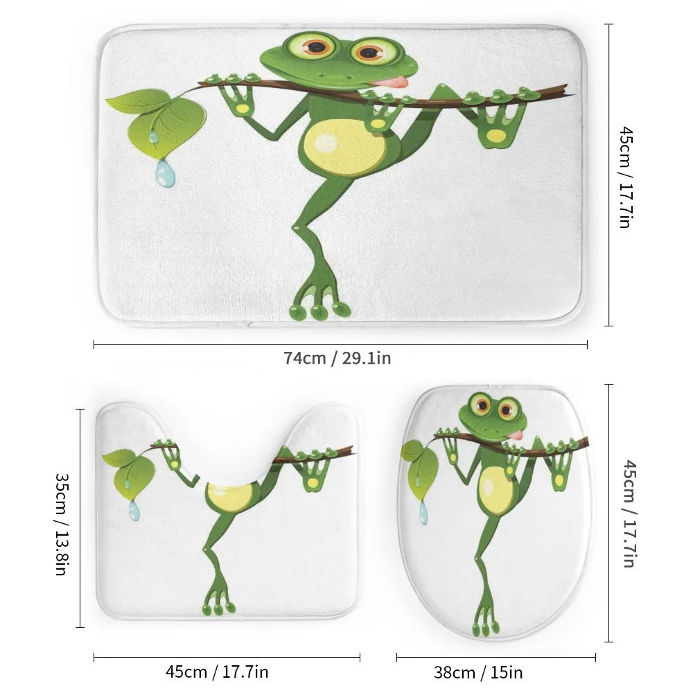 Frog on Branch Jungle — Detail 1