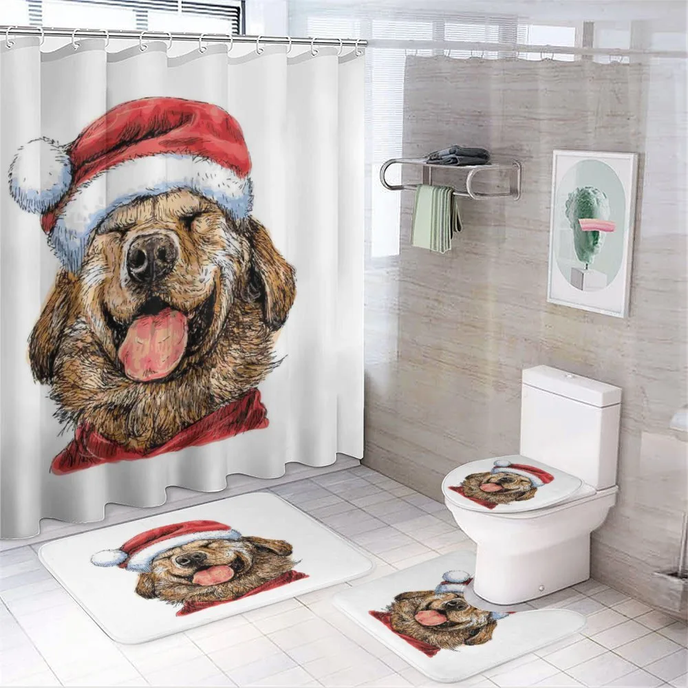 Funny Terrier Smiling Xmas — Your design