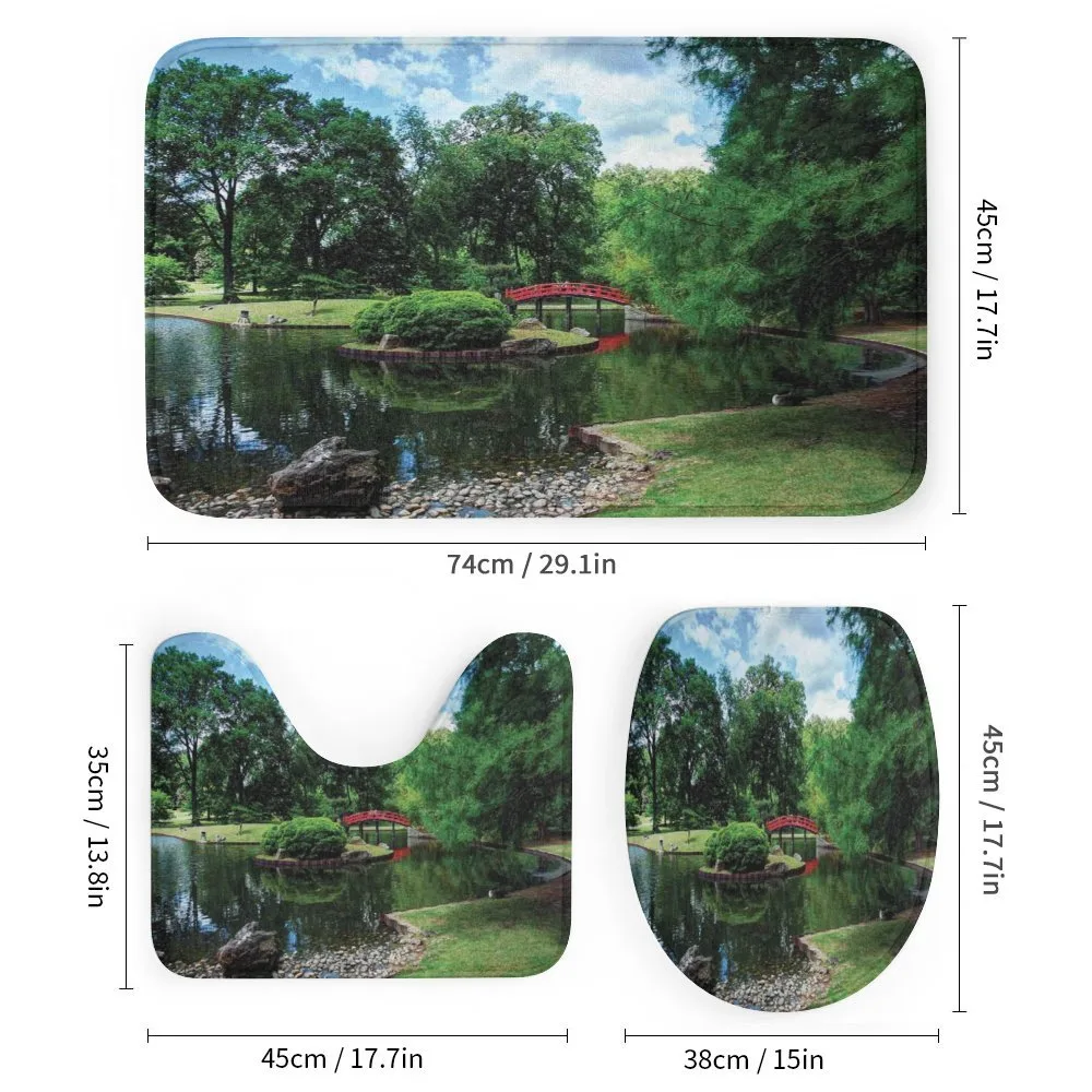 Japanese Garden Lake — Detail 1