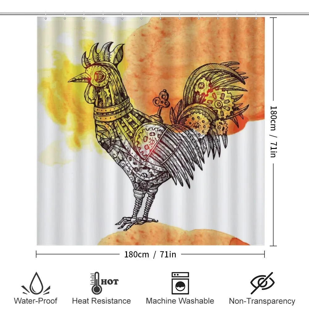 Mechanical Rooster — Detail 2