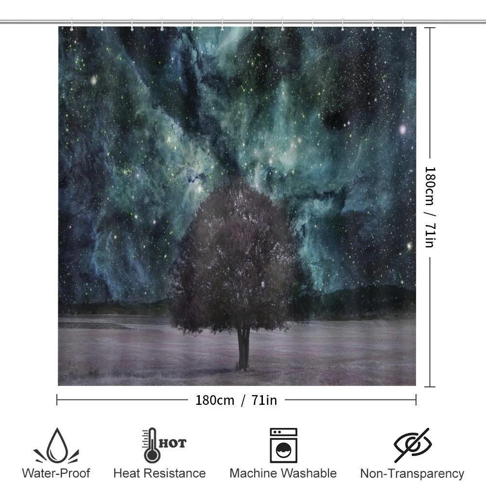 Nebula Galaxy Planet Tree — Detail 2