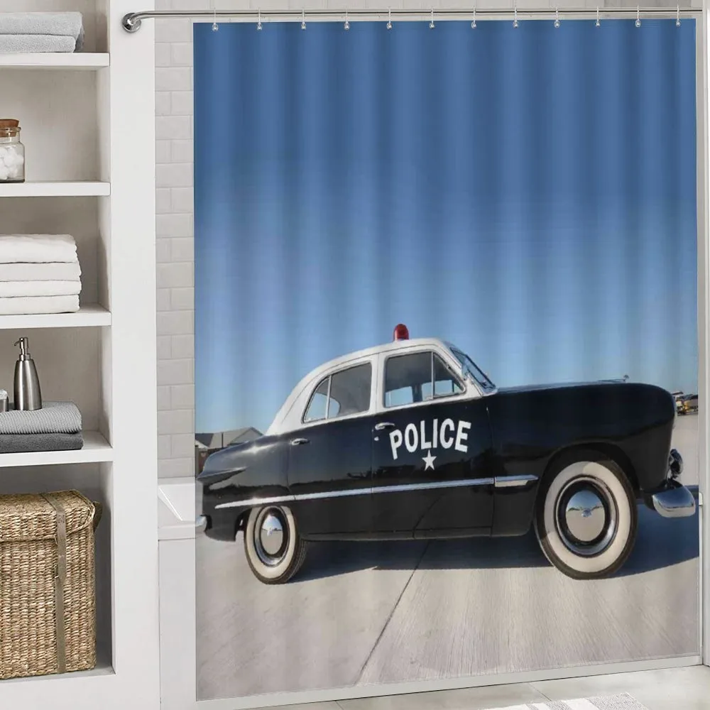 Old Police Car Digital — Detail 4
