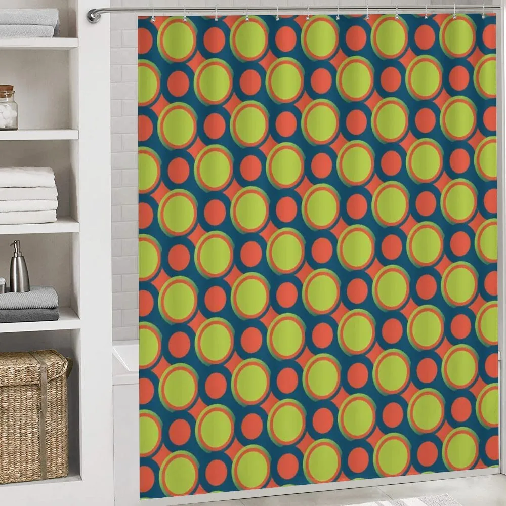 Orange and Green Circles — Detail 4