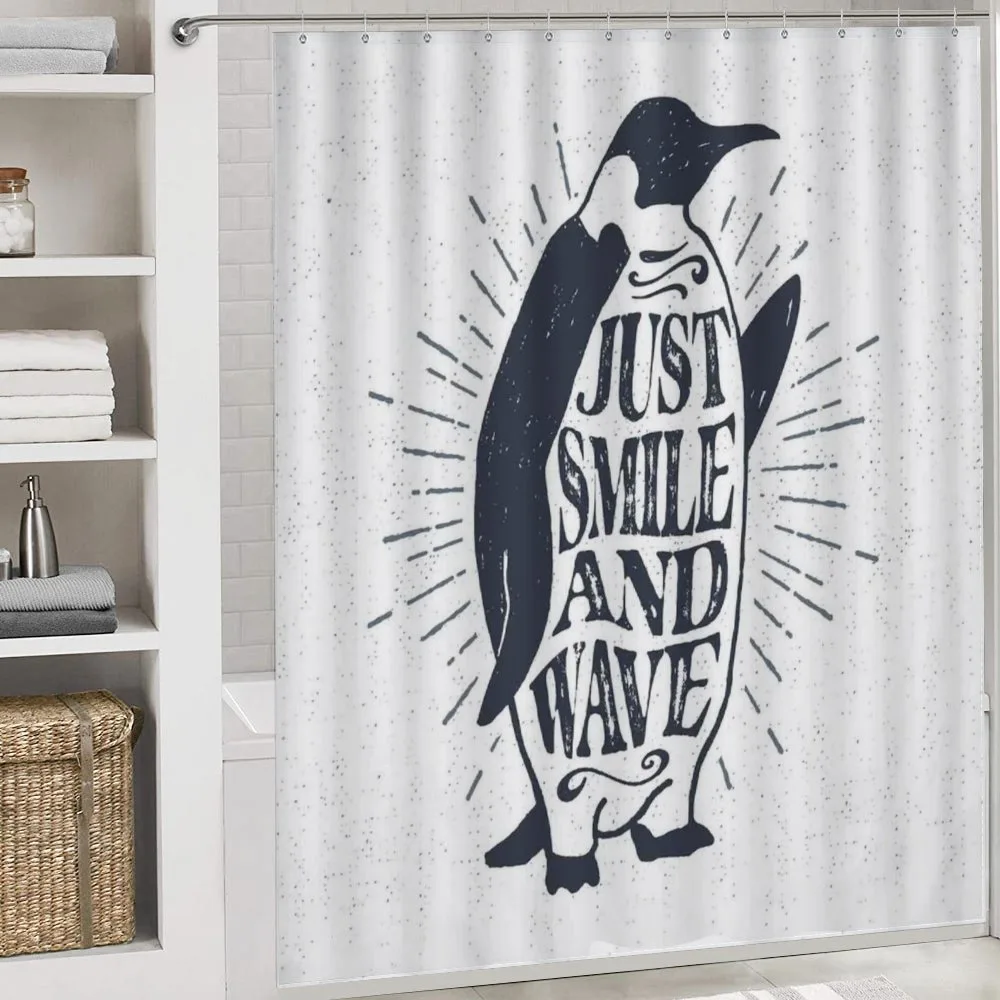 Penguin and Words — Detail 4